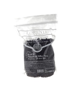 Lorenti Hair Perlas de cera depilatoria 1000 ml Carbon